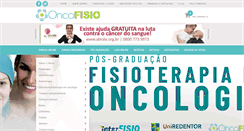 Desktop Screenshot of oncofisio.com.br